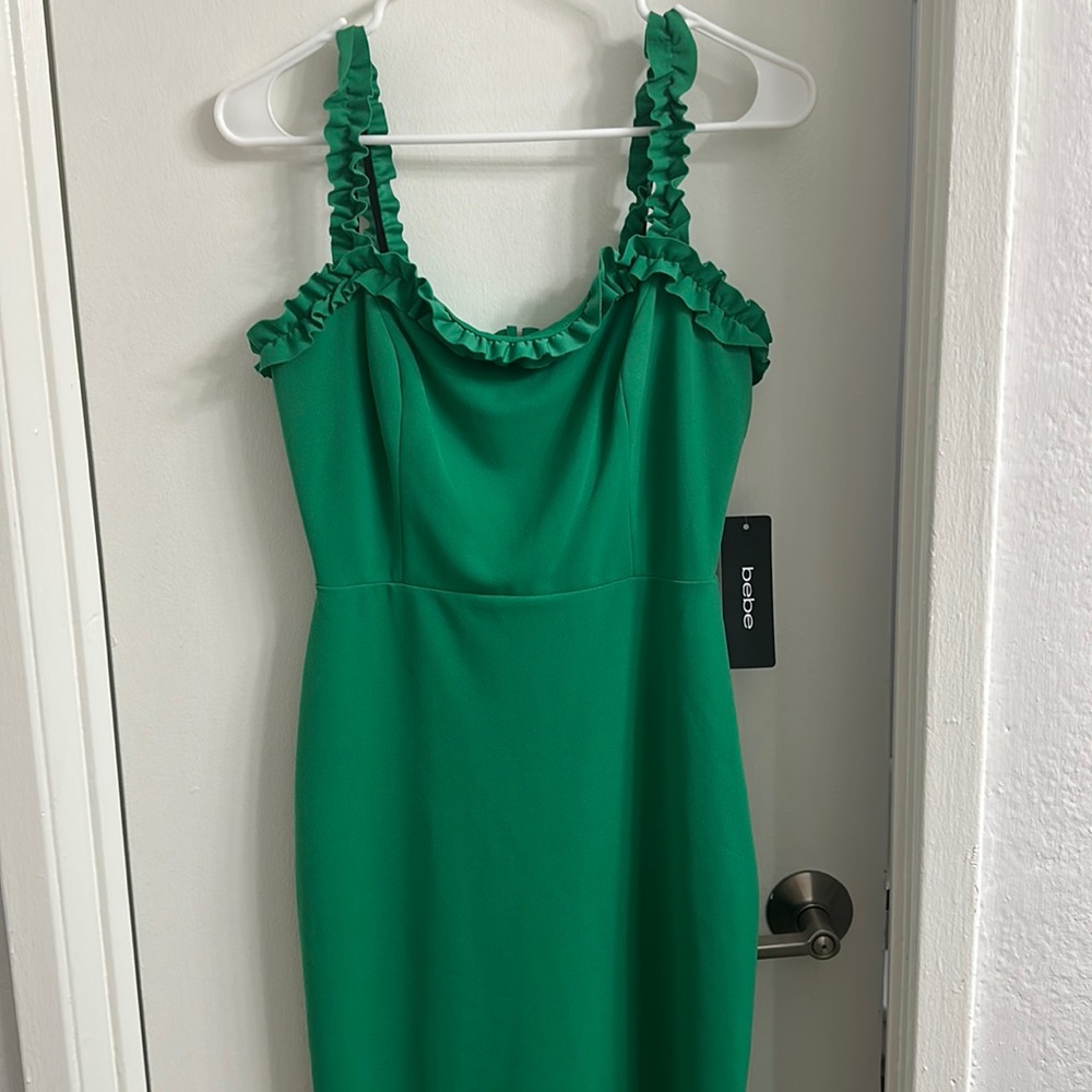 Green Bebe dress
